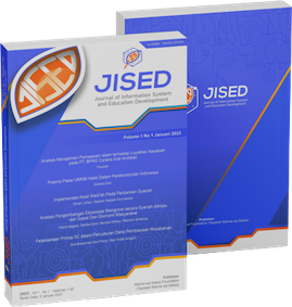 					View Vol. 4 No. 2 (2026): Journal Of Information System And Education Development
				